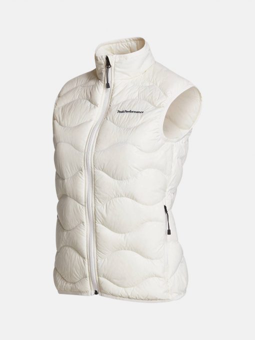 Peak Performance Helium Down Vest Women Vintage White