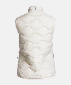 Peak Performance Helium Down Vest Women Vintage White