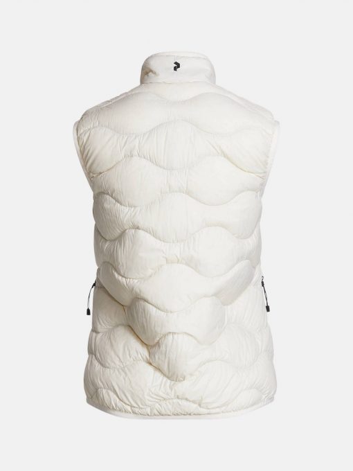 Peak Performance Helium Down Vest Women Vintage White