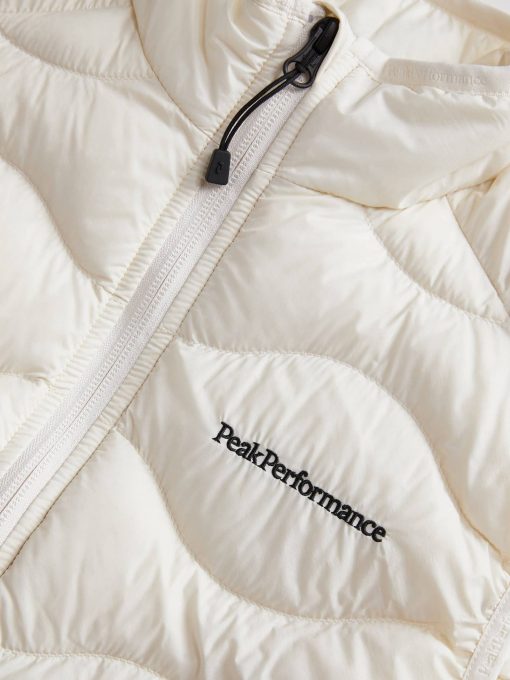 Peak Performance Helium Down Vest Women Vintage White