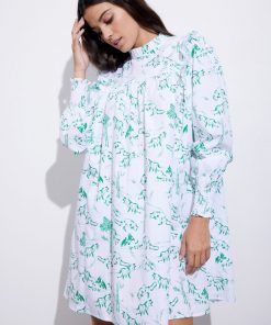 Envii Encork Ls Dress Aop Foxy Fox