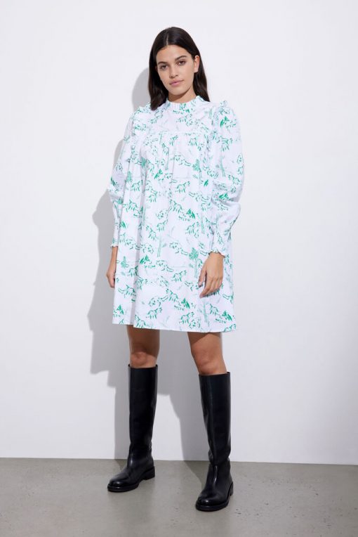 Envii Encork Ls Dress Aop Foxy Fox