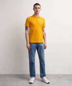 Tiger of Sweden Darios Polo Shirt Old Gold