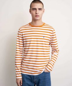 Tiger of Sweden Linden LS T-shirt Old Gold