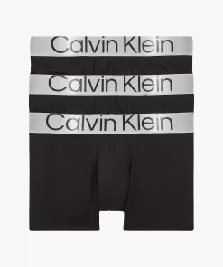 Calvin Klein 3-Pack Trunks Black