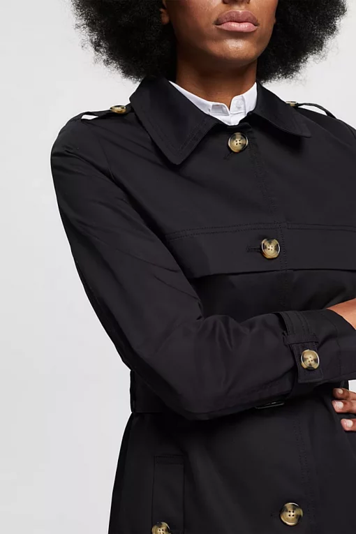 Esprit Trench Jacket Black