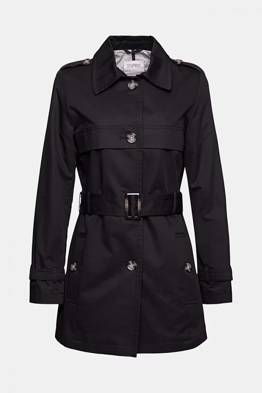Esprit Trench Jacket Black