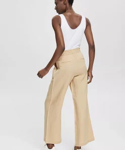 Esprit Linen Joggers Sand