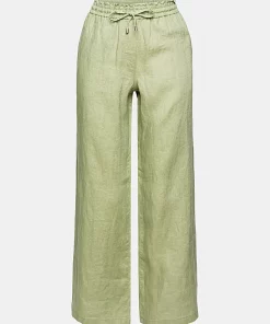 Esprit Linen Joggers Light Khaki
