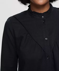Esprit Linen Dress Black