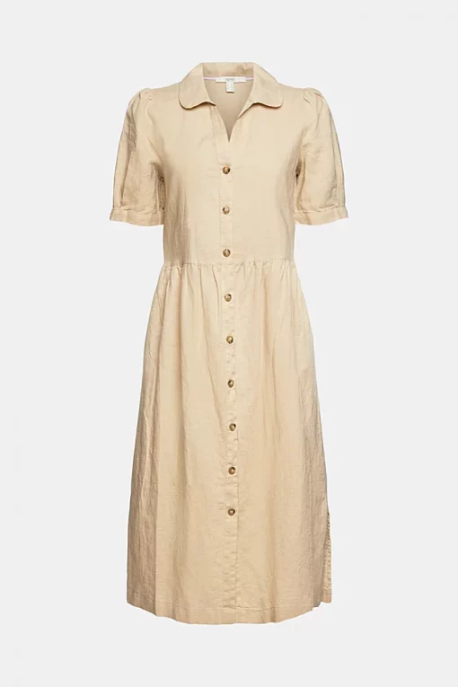 Esprit Shirt Dress Sand