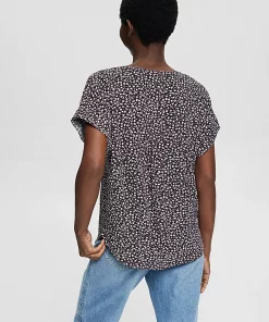 Esprit LENZING™ ECOVERO™ Blouse Navy