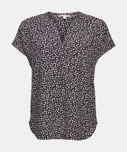 Esprit LENZING™ ECOVERO™ Blouse Navy