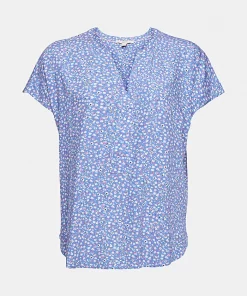 Esprit LENZING™ ECOVERO™ Blouse Light Blue Lavender