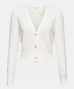 Esprit Boucle Cardigan Offwhite