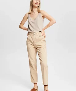 Esprit Linen Top Light Taupe