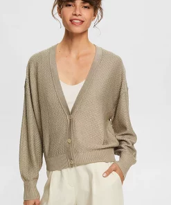 Esprit Batwing Cardigan Khaki Green