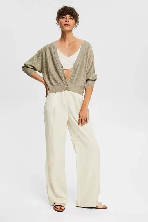 Esprit Batwing Cardigan Khaki Green