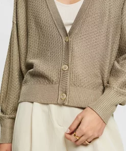 Esprit Batwing Cardigan Khaki Green