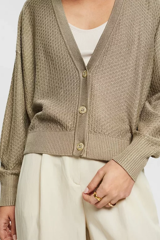 Esprit Batwing Cardigan Khaki Green