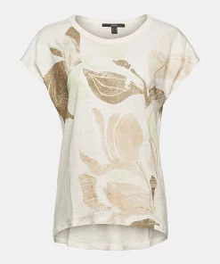 Esprit Linen T-Shirt Light Beige
