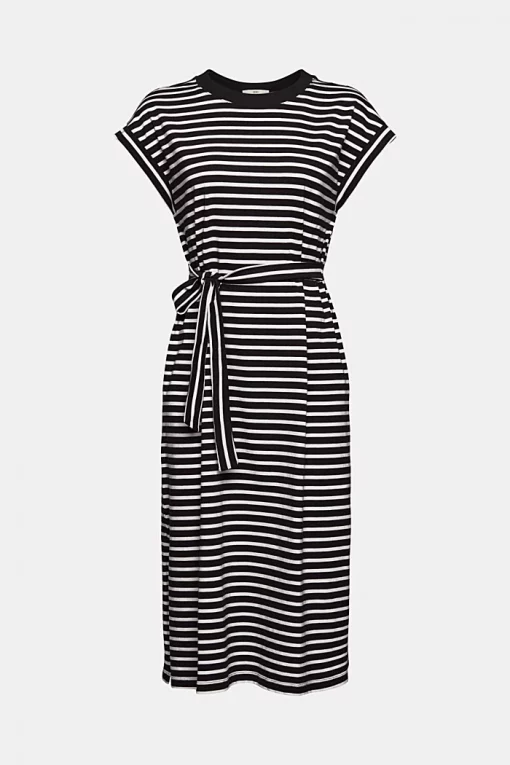 Esprit Jersey Dress Black/White