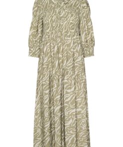 Gestuz Andagz Long Dress Overland Trek Tiger