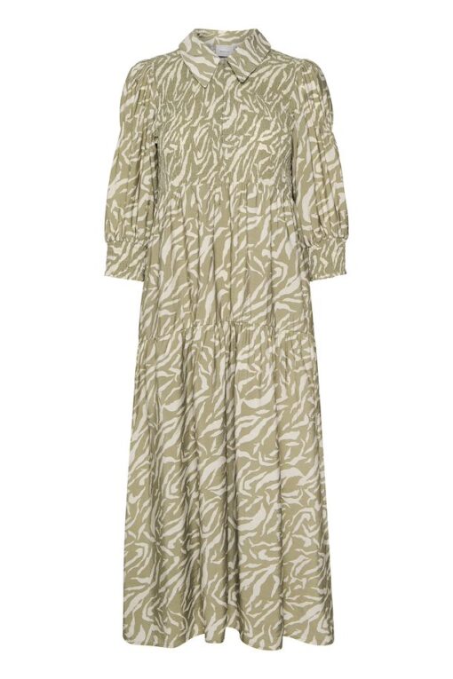 Gestuz Andagz Long Dress Overland Trek Tiger