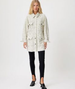 Gestuz Saliagz Overshirt Salt/Pepper