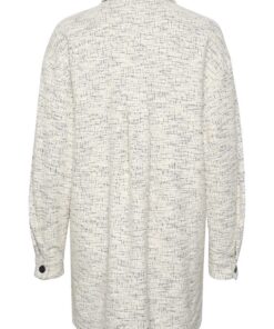 Gestuz Saliagz Overshirt Salt/Pepper