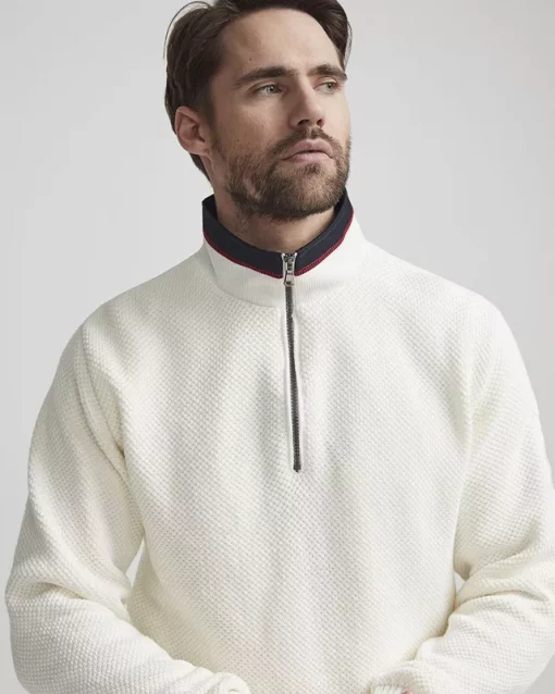 Holebrook Classic WP Sweater Off White