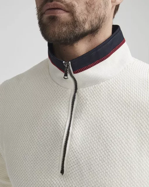 Holebrook Classic WP Sweater Off White