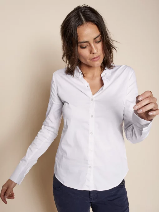 Mos Mosh Tilda Shirt White