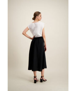 Balmuir Lucy Linen Top White