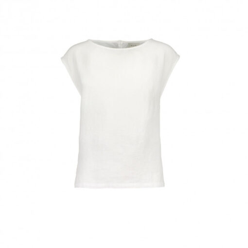 Balmuir Lucy Linen Top White
