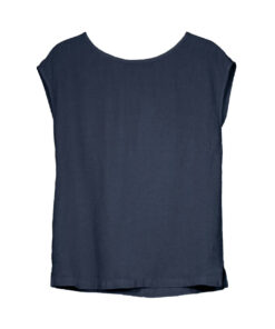 Balmuir Lucy Linen Top Navy