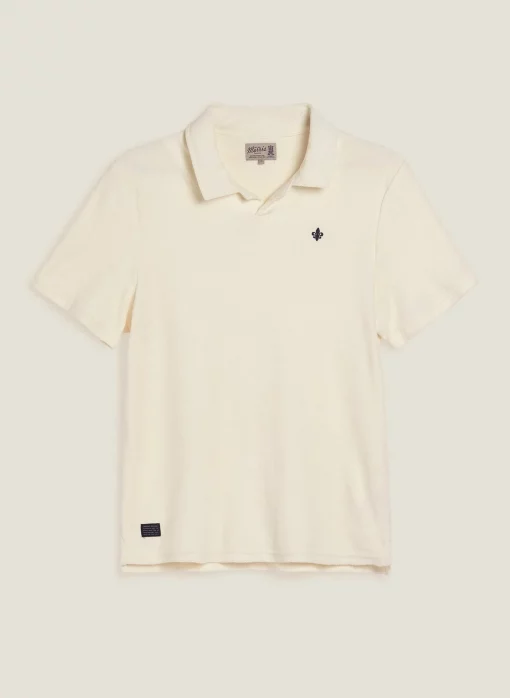 Morris Stockholm Delon Terry Jersey Shirt Off White