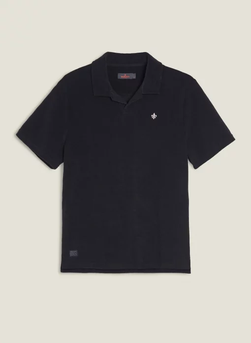 Morris Stockholm Delon Terry Jersey Shirt Blue