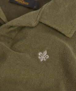 Morris Stockholm Delon Terry Jersey Shirt Olive