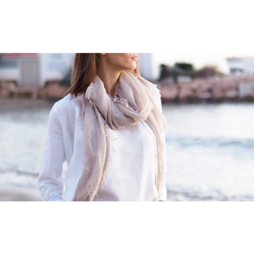 Balmuir Marseille Scarf Light Taupe