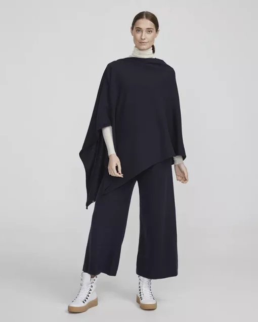 Holebrook Sofie Poncho Dark Navy
