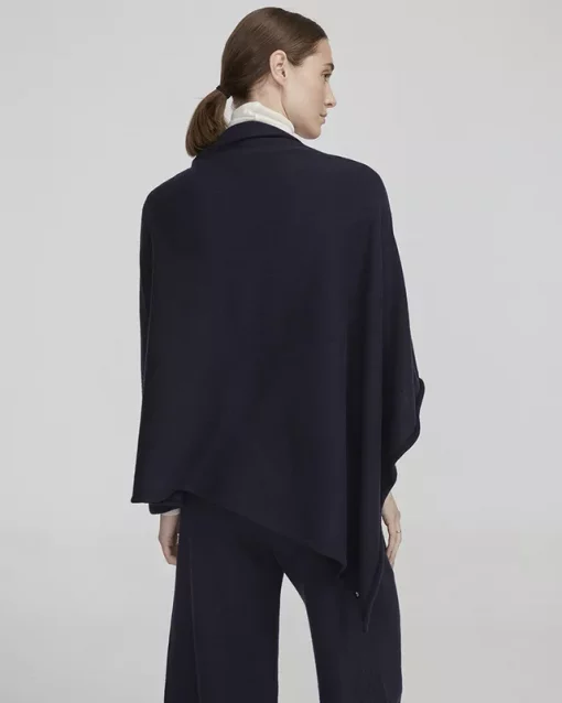 Holebrook Sofie Poncho Dark Navy