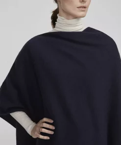 Holebrook Sofie Poncho Dark Navy