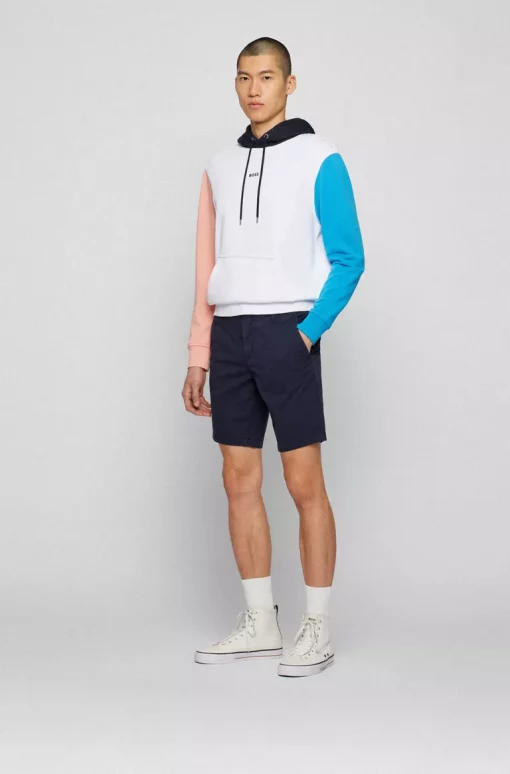 Boss Schino Slim Fit Shorts Dark Blue