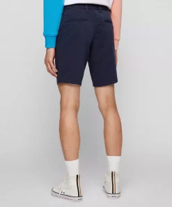 Hugo Boss Schino Slim Fit Shorts Dark Blue