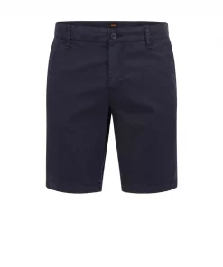 Hugo Boss Schino Slim Fit Shorts Dark Blue