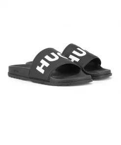 Hugo Boss Match It Sliders Black