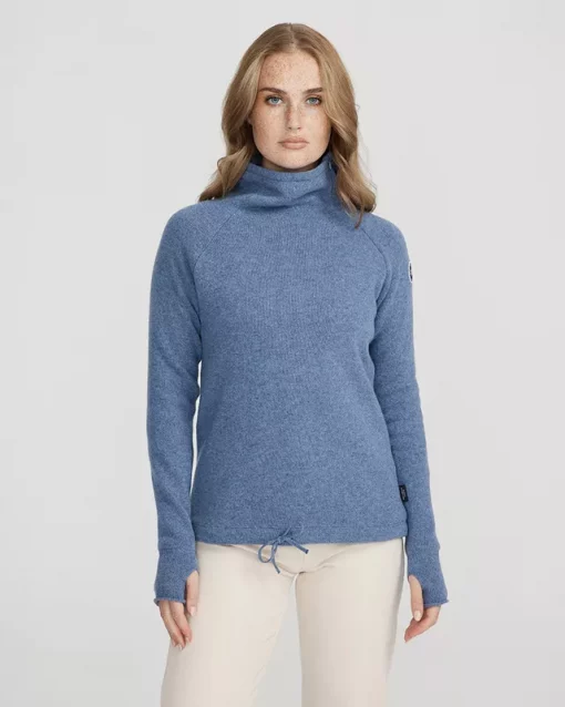 Holebrook Martina Windproof Sweater Fade Blue