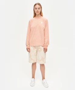 Marimekko Kioski Esja Tasaraita Unikko Shirt