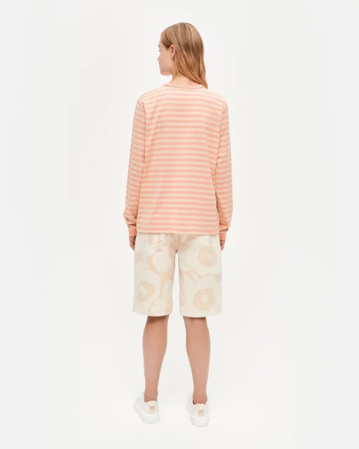 Marimekko Kioski Esja Tasaraita Unikko Shirt